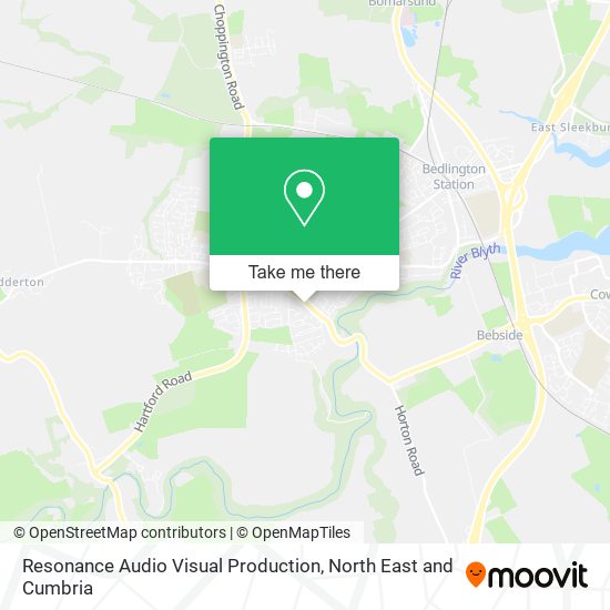 Resonance Audio Visual Production map