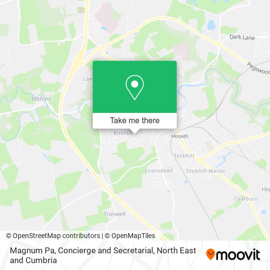 Magnum Pa, Concierge and Secretarial map