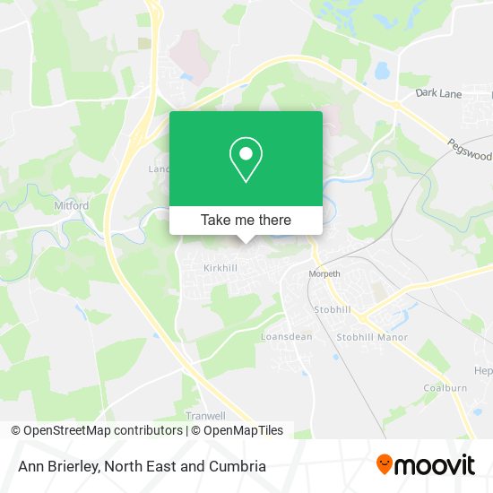 Ann Brierley map
