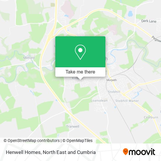 Henwell Homes map