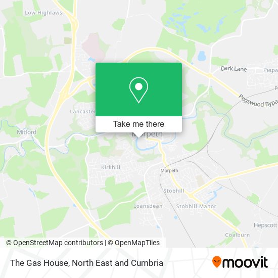 The Gas House map