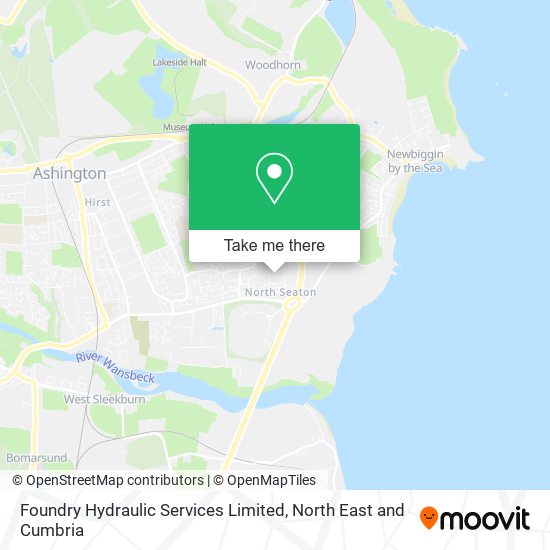 Foundry Hydraulic Services Limited map