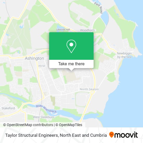 Taylor Structural Engineers map