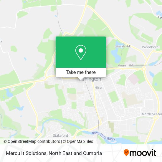 Mercu It Solutions map