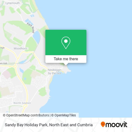 Sandy Bay Holiday Park map