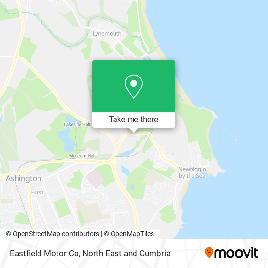 Eastfield Motor Co map