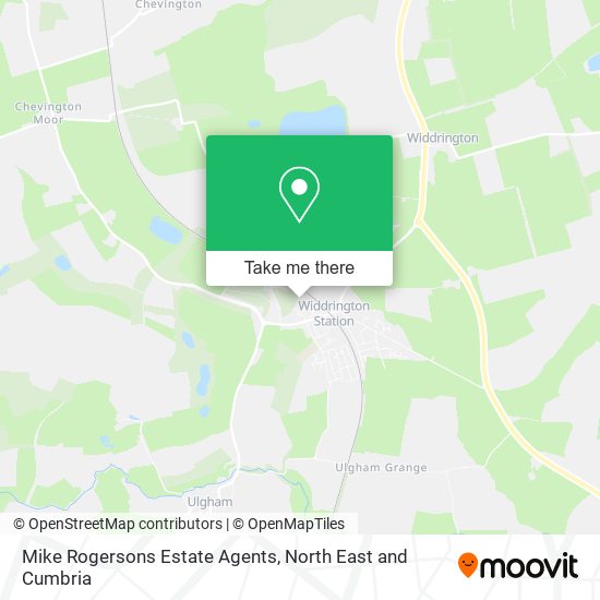 Mike Rogersons Estate Agents map