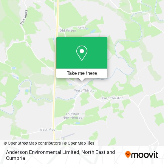 Anderson Environmental Limited map