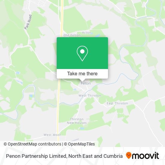 Penon Partnership Limited map