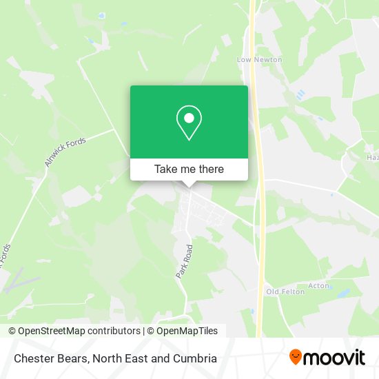 Chester Bears map