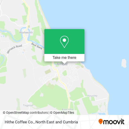 Hithe Coffee Co. map