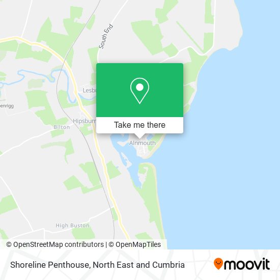 Shoreline Penthouse map