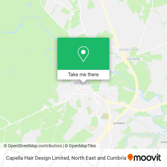 Capella Hair Design Limited map