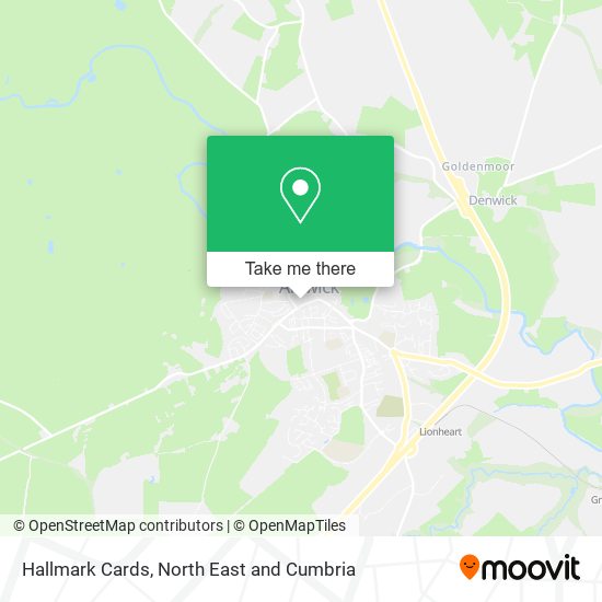 Hallmark Cards map