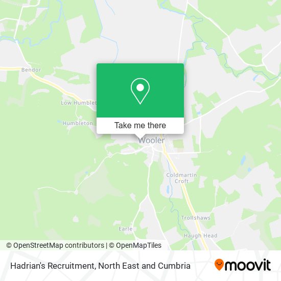 Hadrian's Recruitment map