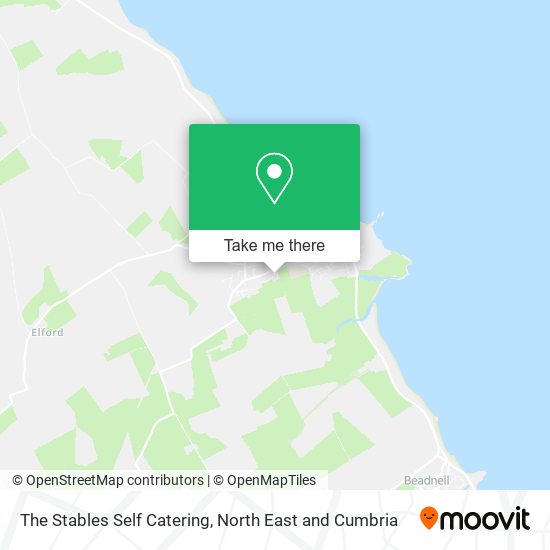 The Stables Self Catering map