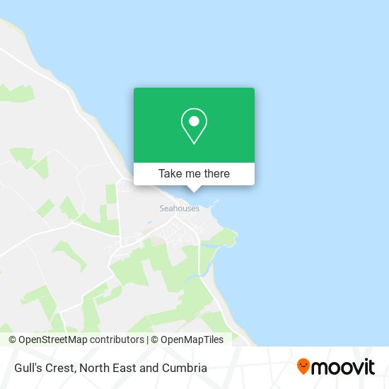 Gull's Crest map