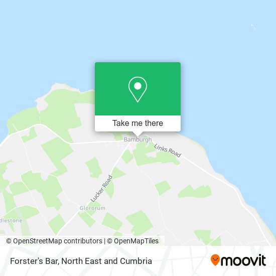 Forster's Bar map