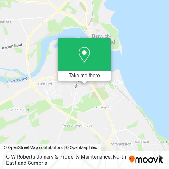 G W Roberts Joinery & Property Maintenance map