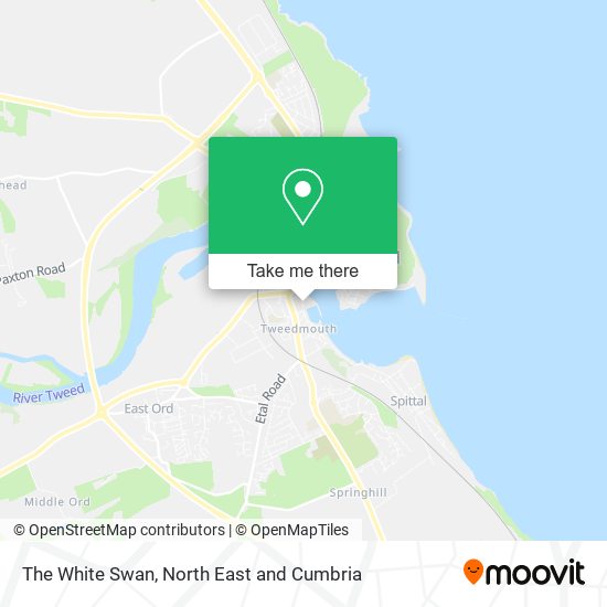 The White Swan map