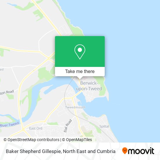 Baker Shepherd Gillespie map