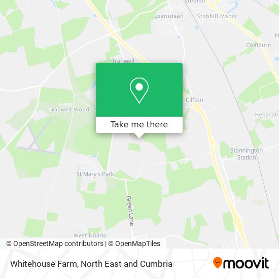 Whitehouse Farm map