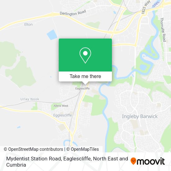 Mydentist Station Road, Eaglescliffe map