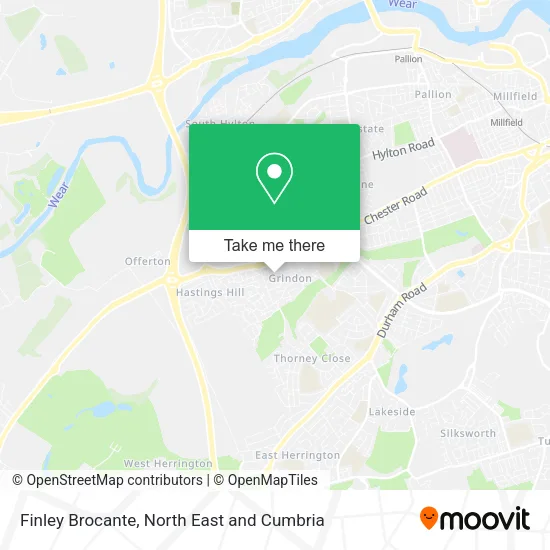 Finley Brocante map