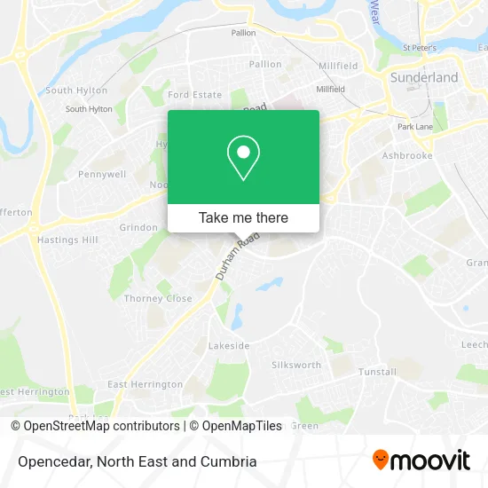 Opencedar map