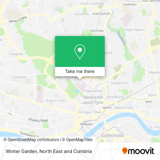 Winter Garden map
