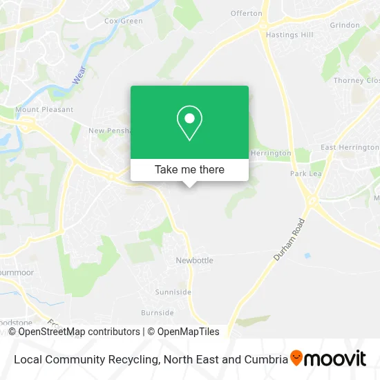 Local Community Recycling map