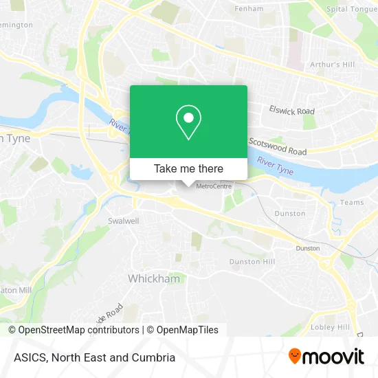 ASICS map