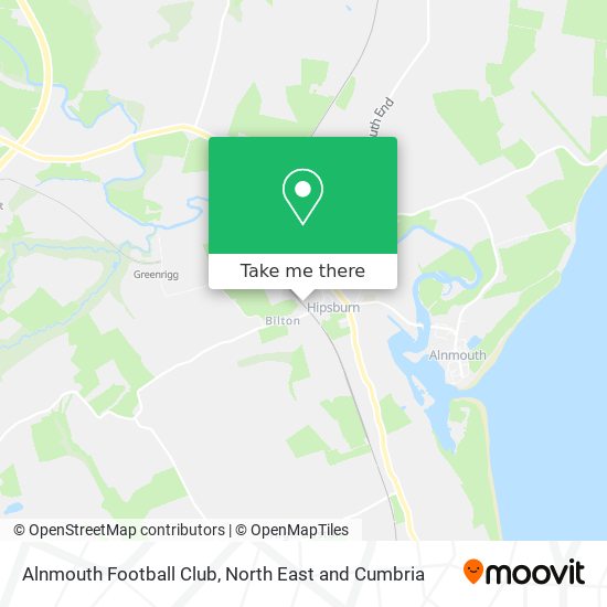Alnmouth Football Club map