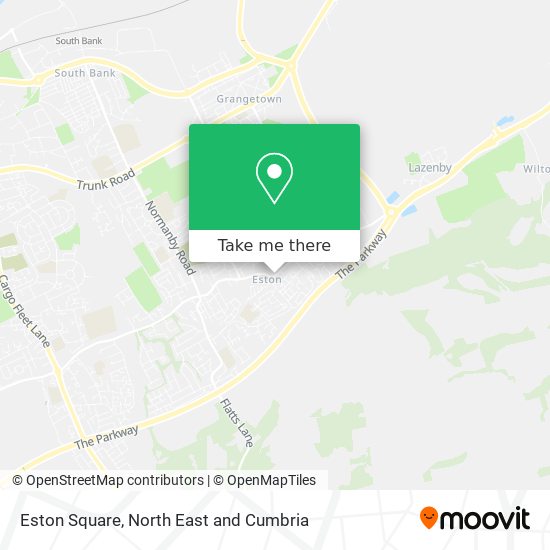 Eston Square map