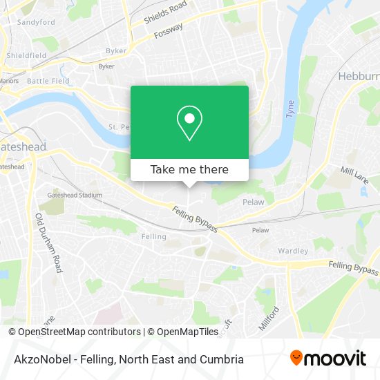 AkzoNobel - Felling map