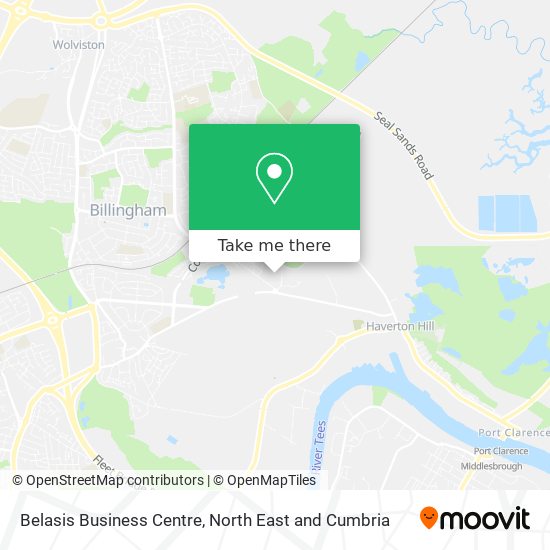 Belasis Business Centre map