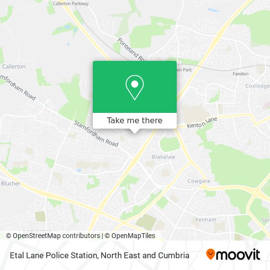 Etal Lane Police Station map