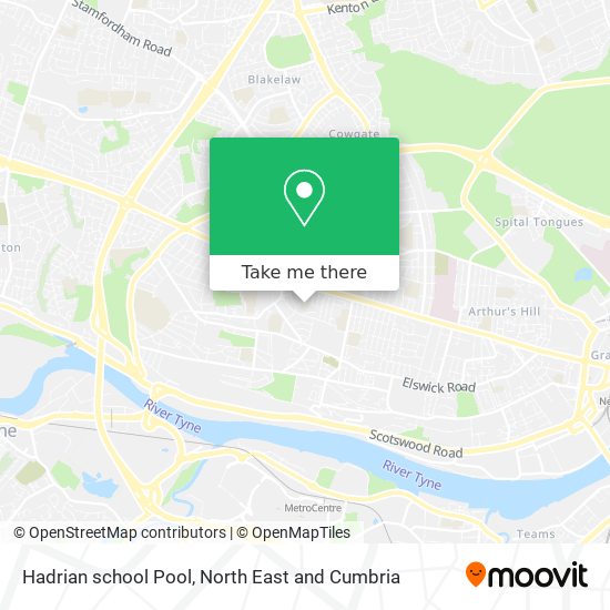 Hadrian school Pool map