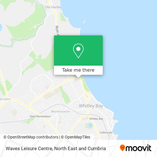 Waves Leisure Centre map