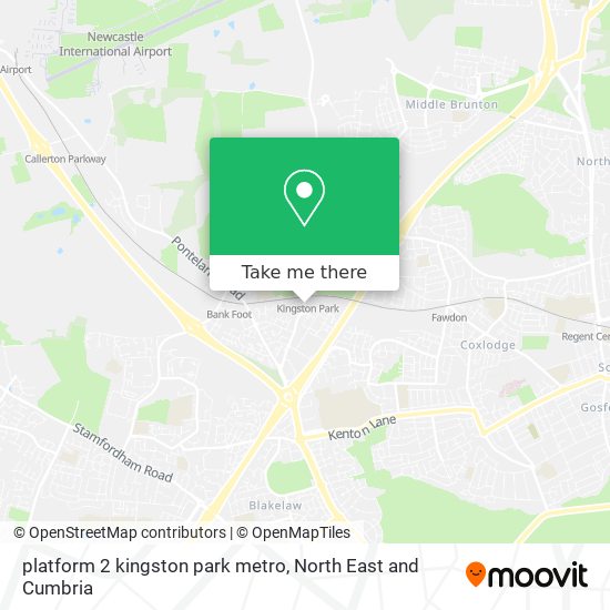 platform 2 kingston park metro map