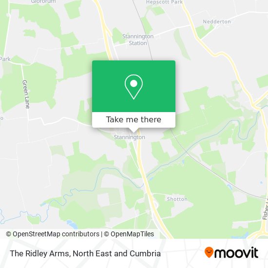 The Ridley Arms map