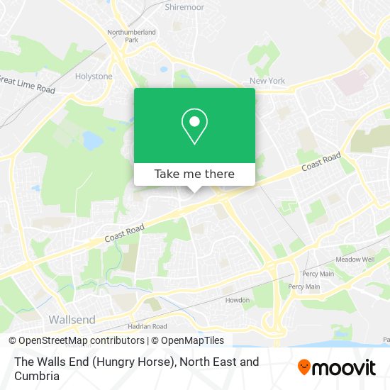 The Walls End (Hungry Horse) map