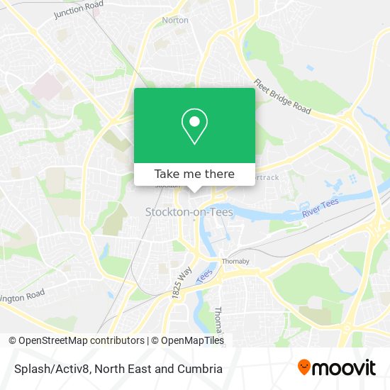 Splash/Activ8 map