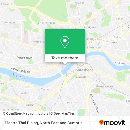 Mantra Thai Dining map