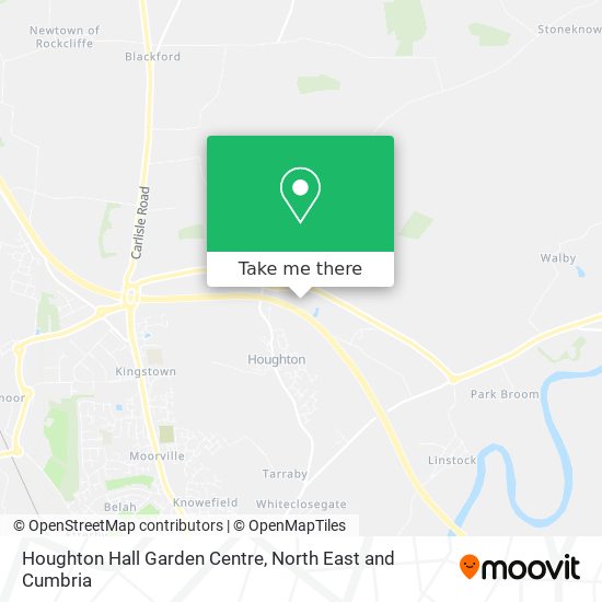 Houghton Hall Garden Centre map
