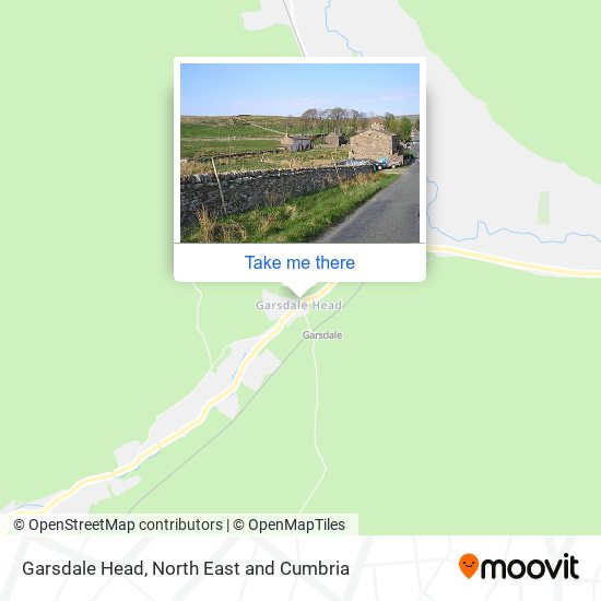 Garsdale Head map