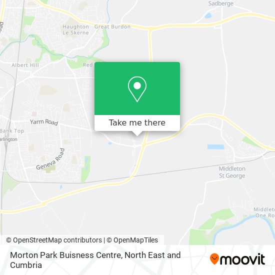 Morton Park Buisness Centre map