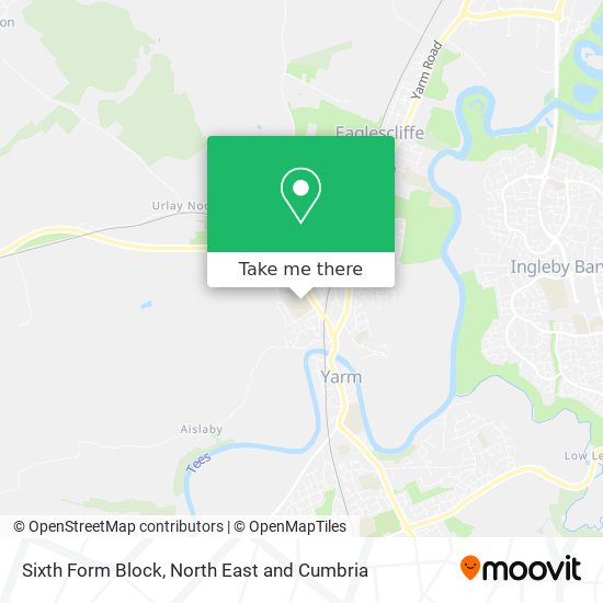 Sixth Form Block map