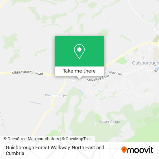 Guisborough Forest Walkway map