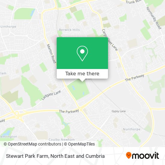 Stewart Park Farm map